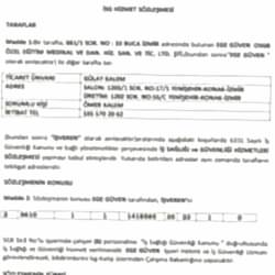 13-İŞ SAĞLIĞI GÜVENLİĞİ SÖZLEŞMESİ